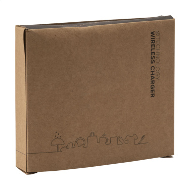 Logotrade corporate gift picture of: Bamboo 10W Wireless Charger wireless fast charger