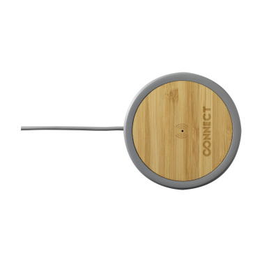 Logotrade promotional product picture of: Lidos Stone ECO 10W Wireless Charger