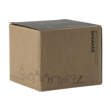 Logo trade promotional merchandise image of: Wave Bamboo Wireless Speaker