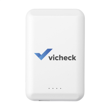Logotrade corporate gift image of: Force Magnetic RCS Recycled Wireless Powerbank 5000