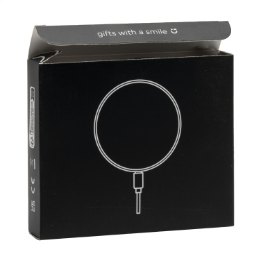 Logotrade promotional product image of: Coil RCS Recycled Wireless Charger