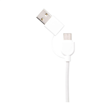 Logo trade promotional items picture of: Charging Cable RCS Recycled ABS-TPE