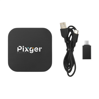 Logo trade promotional gift photo of: Bamboo Wireless Charger 15W