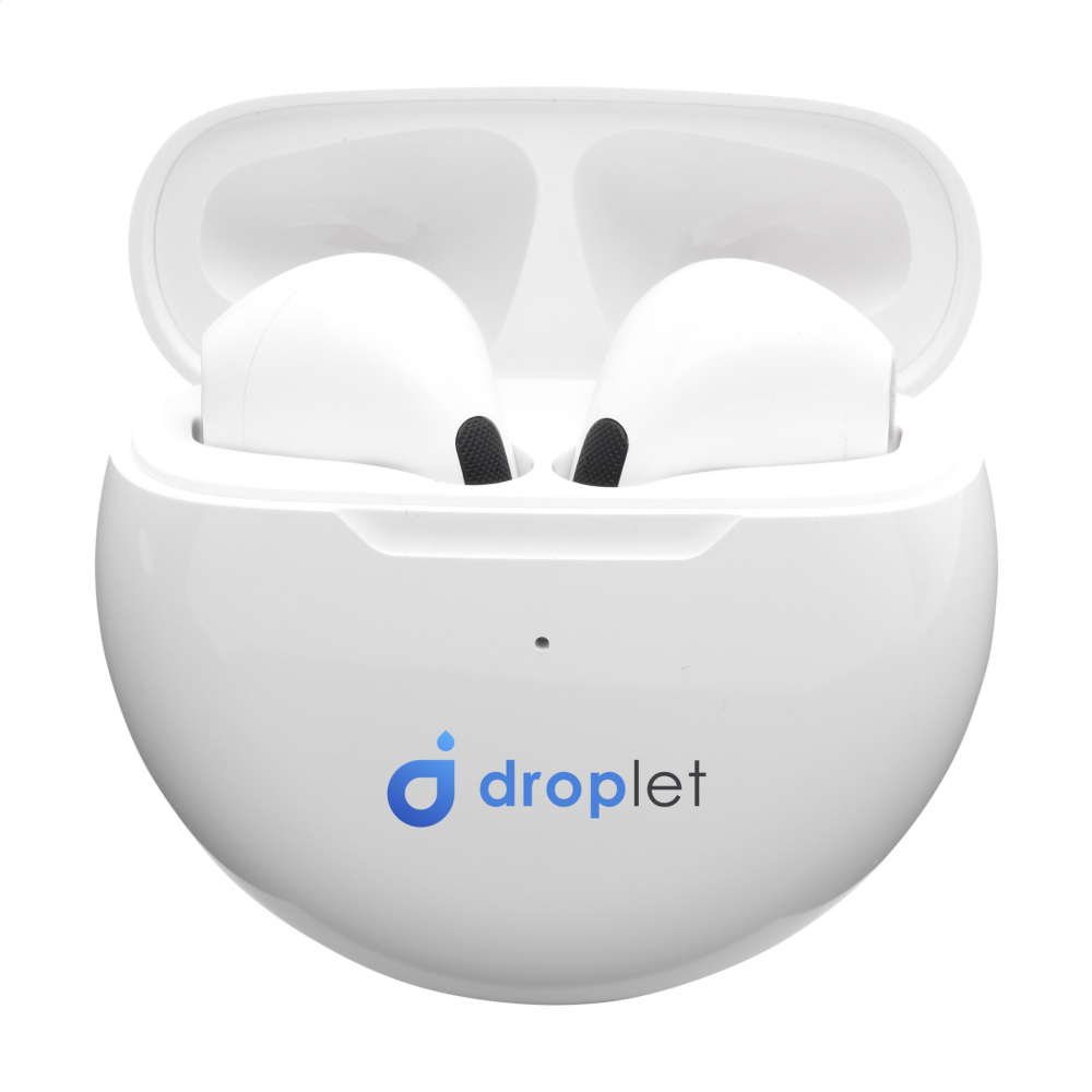 Logo trade business gift photo of: Calypso RCS Recycled Wireless Earbuds