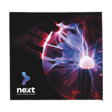 Logo trade corporate gifts image of: Microfiber RPET Cleaning Cloth