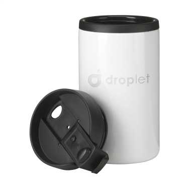 Logo trade promotional products image of: Thermo Can RCS Recycled Steel 300 ml thermo cup