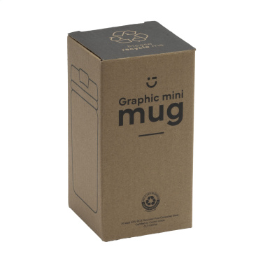 Logotrade promotional merchandise picture of: Graphic Mini Mug RCS Recycled Steel 250 ml thermo cup