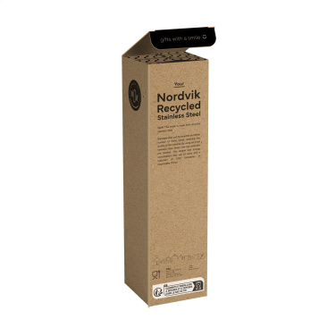 Logo trade advertising products image of: Nordvik RCS Recycled Steel 750 ml