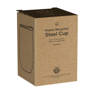 Logotrade business gift image of: Huevo RCS Recycled Steel Cup 350 ml thermo cup