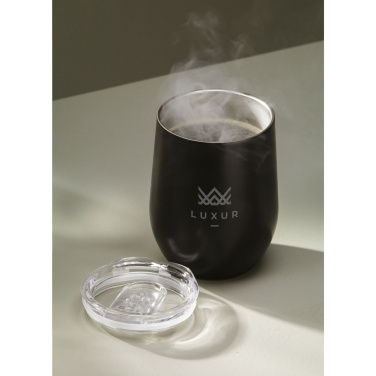 Logotrade promotional giveaways photo of: Huevo RCS Recycled Steel Cup 350 ml thermo cup