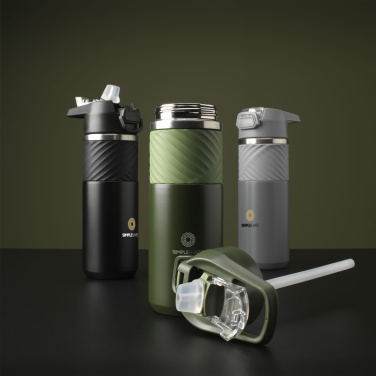 Logotrade corporate gift image of: Lynn RCS Recycled Steel Bottle 500 ml