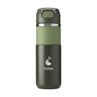 Logo trade promotional merchandise photo of: Lynn RCS Recycled Steel Bottle 500 ml