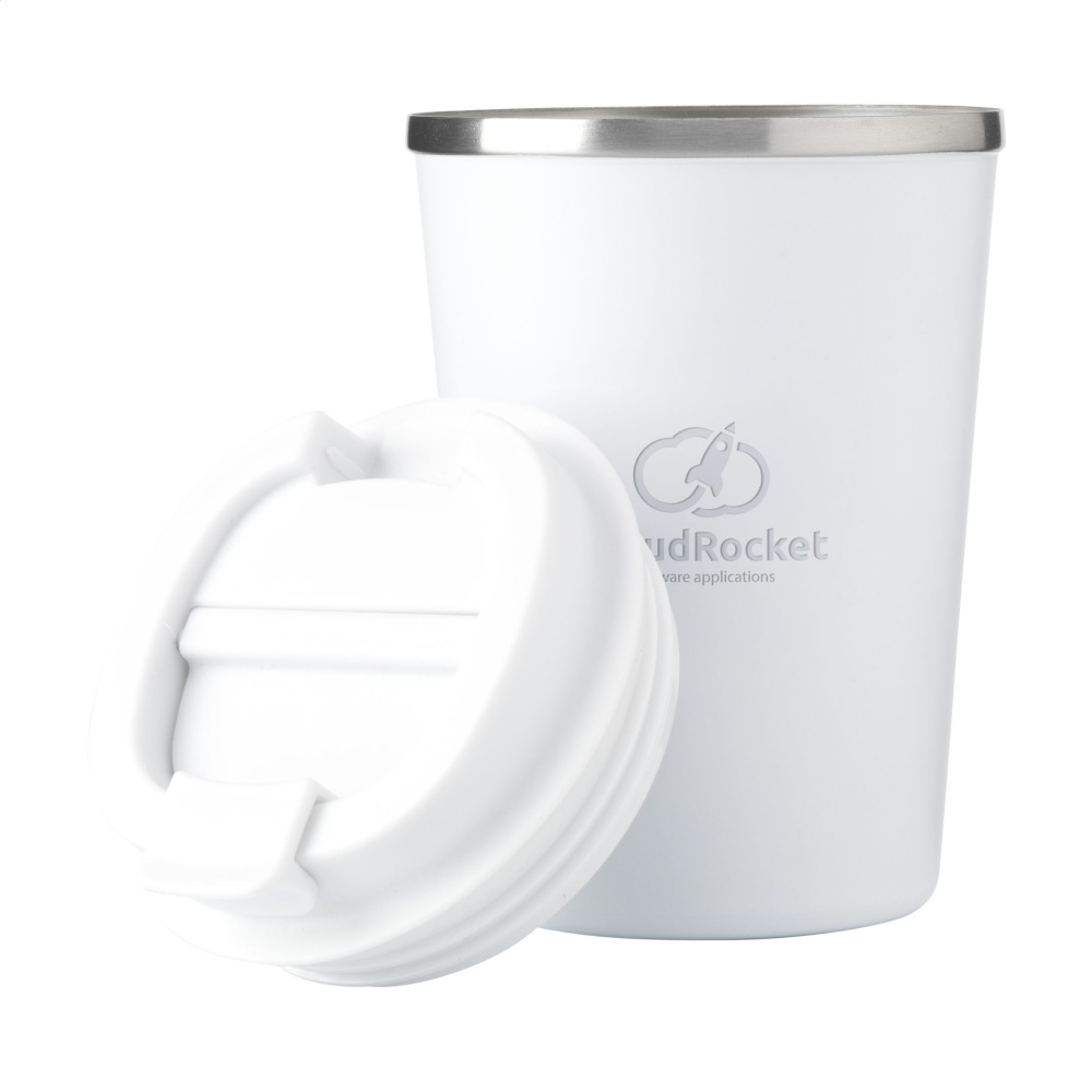Logotrade promotional merchandise image of: Kaffi RCS Recycled Coffee Mug 300 ml thermo cup