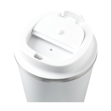 Logo trade promotional gifts image of: Kaffi RCS Recycled Coffee Mug 300 ml thermo cup