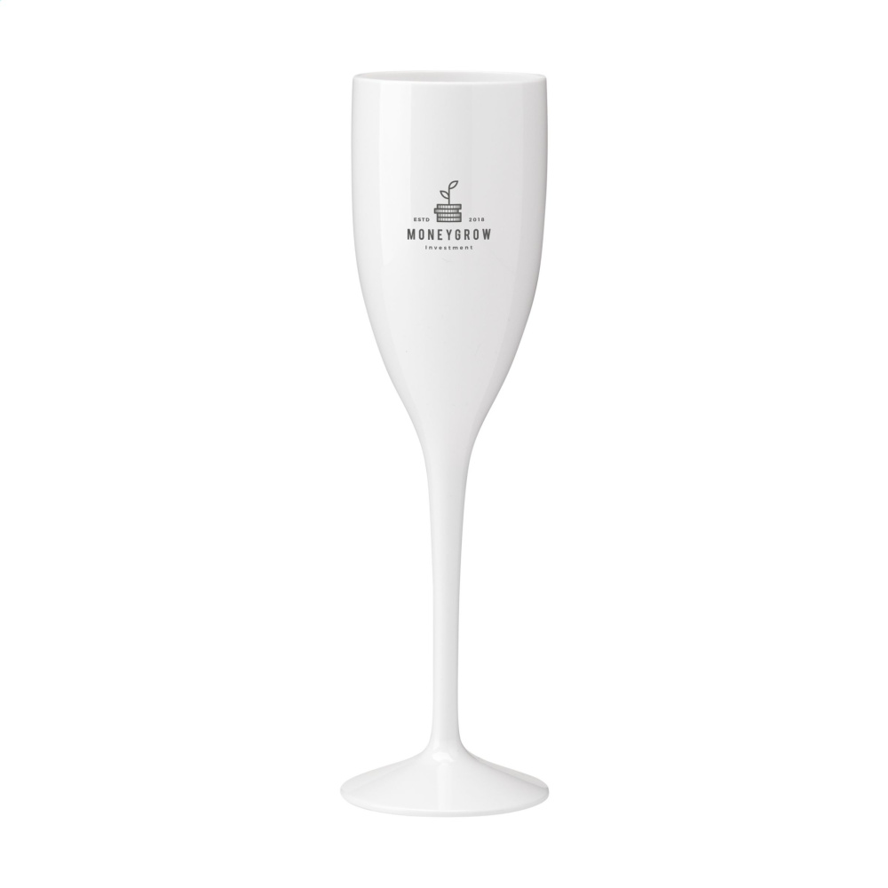 Logotrade corporate gift image of: Lunaire Reusable Champagne Glass 150 ml