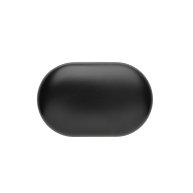 Logo trade promotional items image of: Fitsound RCS recycled plastic open ear TWS earbuds