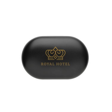 Logotrade corporate gifts photo of: Fitsound RCS recycled plastic open ear TWS earbuds