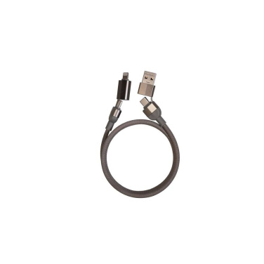 Logotrade promotional item image of: Charging cable with data transfer DONNES Pierre Cardin