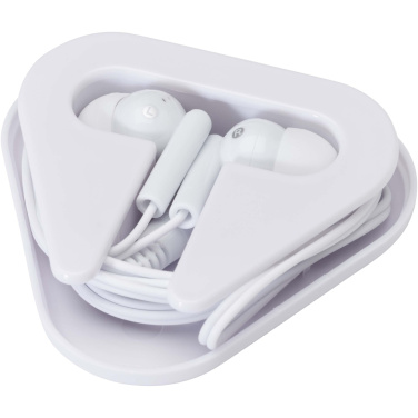 Logotrade promotional item picture of: Rebel earbuds with recycled plastic storage box