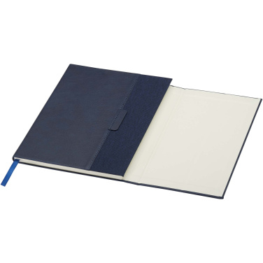 Logo trade advertising products image of: Alejandra A5 recycled plastic hard cover notebook