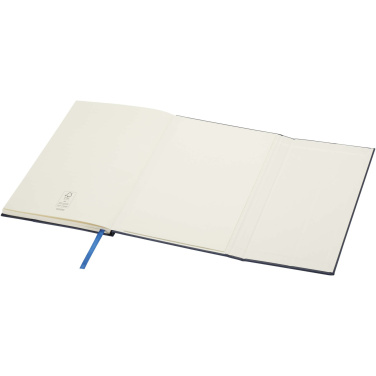 Logotrade corporate gift picture of: Alejandra A5 recycled plastic hard cover notebook