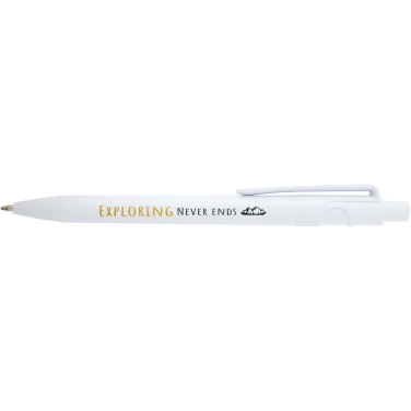 Logotrade promotional merchandise image of: Unica recycled plastic ballpoint pen (black ink)