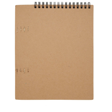 Logo trade promotional giveaway photo of: Doodle A5 spiral soft cover notebook and crayon set
