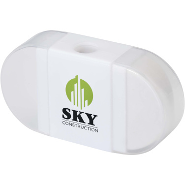 Logotrade promotional item picture of: Velvi pencil sharpener with eraser 