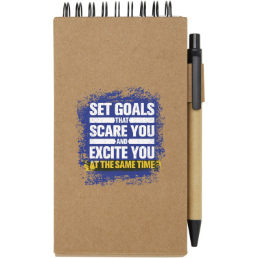 Logotrade promotional giveaway image of: Flipper sticky notepad with ballpoint pen (black ink)