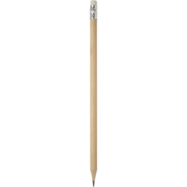 Logo trade promotional gift photo of: Graffo pencil with eraser