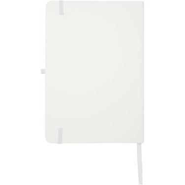 Logo trade advertising products picture of: Teak A5 recycled hard cover notebook with lined pages
