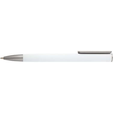 Logo trade promotional gifts picture of: Ziguur recycled aluminium ballpoint pen (black ink)
