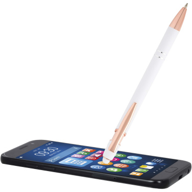 Logo trade promotional products picture of: Nanna ballpoint pen with rose gold finish (black ink)