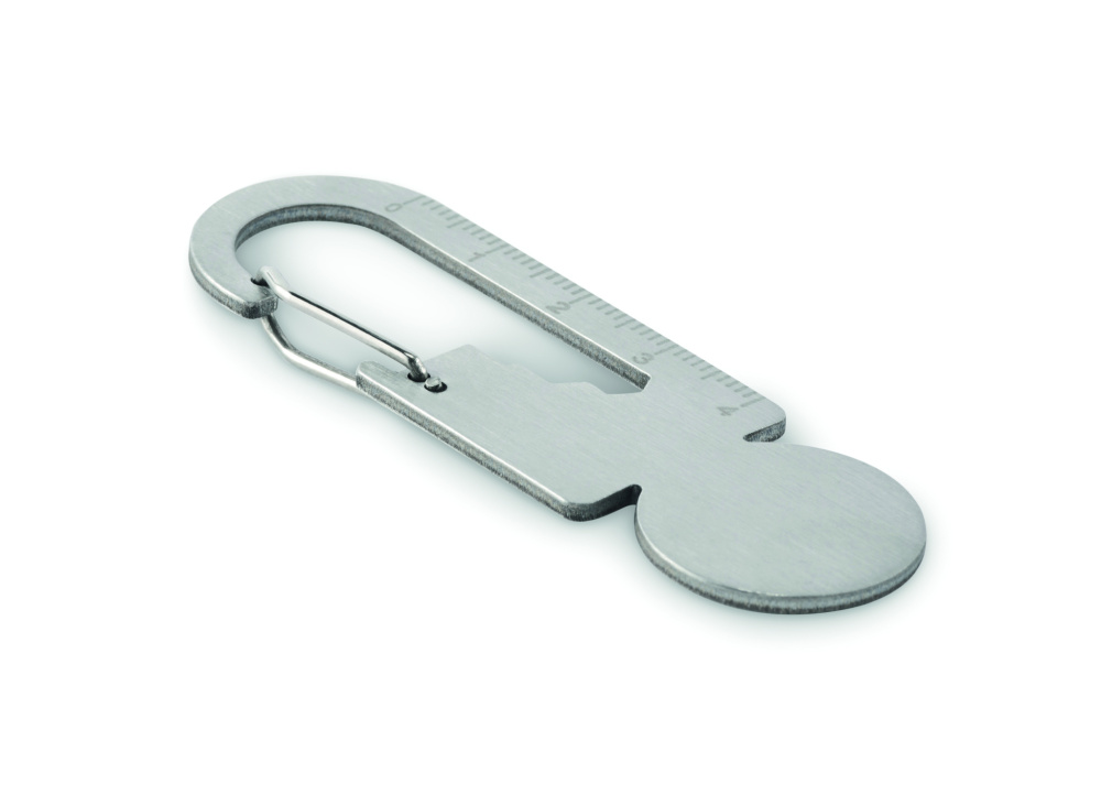 Logo trade promotional items picture of: Multifunctional key ring token