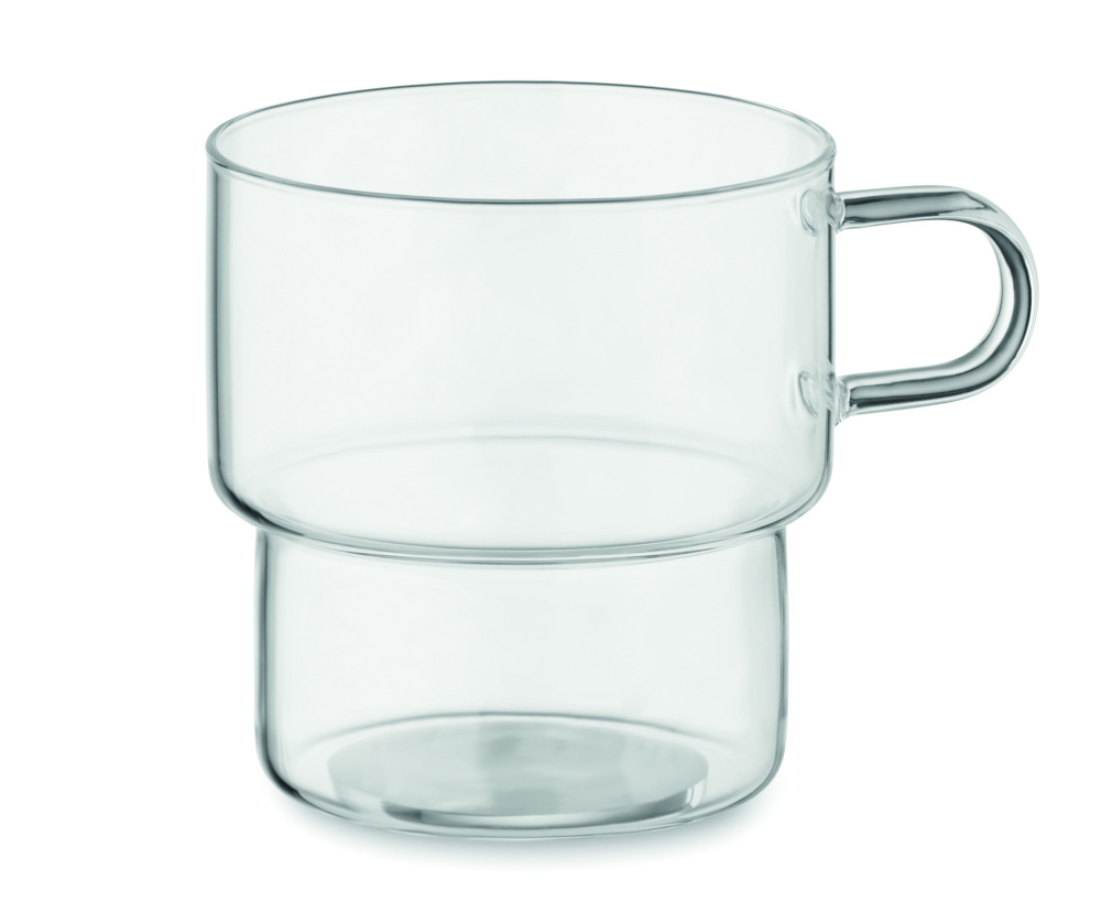 Logo trade promotional items picture of: High borosilicate glass 300 ml