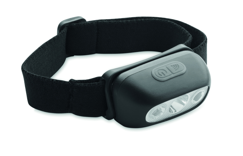 Logo trade corporate gifts image of: Rechargeable LED head torch