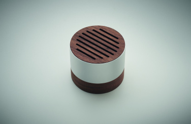 Logo trade business gift photo of: Recycled aluminium speaker