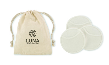 Logo trade promotional product photo of: Reusable face cleaning pad set