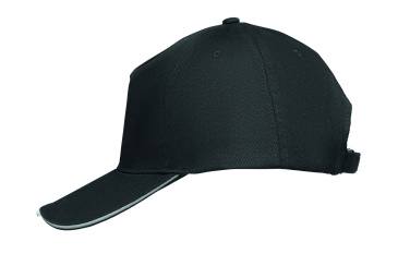 Logotrade business gift image of: 5 panel LED cotton cap 220gr/m²