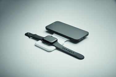 Logo trade promotional products picture of: 2 in 1 foldable charger 15W