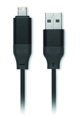 Logo trade promotional products picture of: Key ring with 4 in 1 60W cable