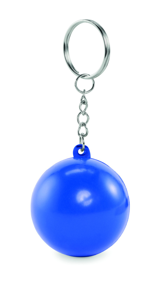 Logo trade advertising products picture of: PU ball shape key ring