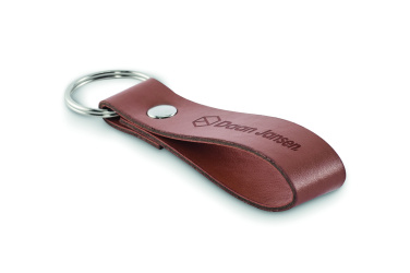 Logo trade corporate gift photo of: PU loop key ring