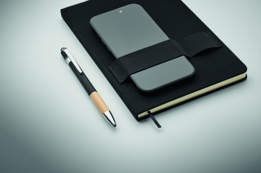 Logotrade corporate gift picture of: A5 RPET notebook with pen