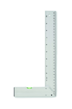 Logo trade promotional giveaways picture of: Aluminium level ruler 30 cm