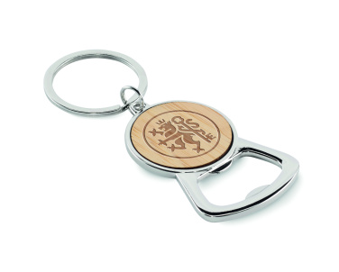 Logo trade promotional item photo of: Recycled aluminium key ring