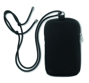 Logo trade promotional giveaways image of: Cross body smartphone bag