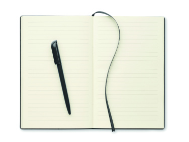 Logo trade promotional merchandise photo of: A5 PU notebook with pen