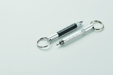 Logotrade promotional giveaway picture of: Key ring with twist action pen