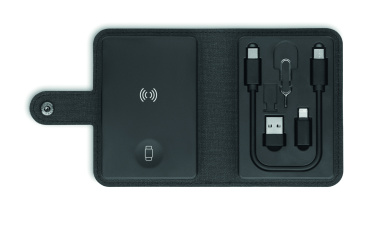 Logo trade promotional merchandise photo of: 4 in 1 cable connector set 15W